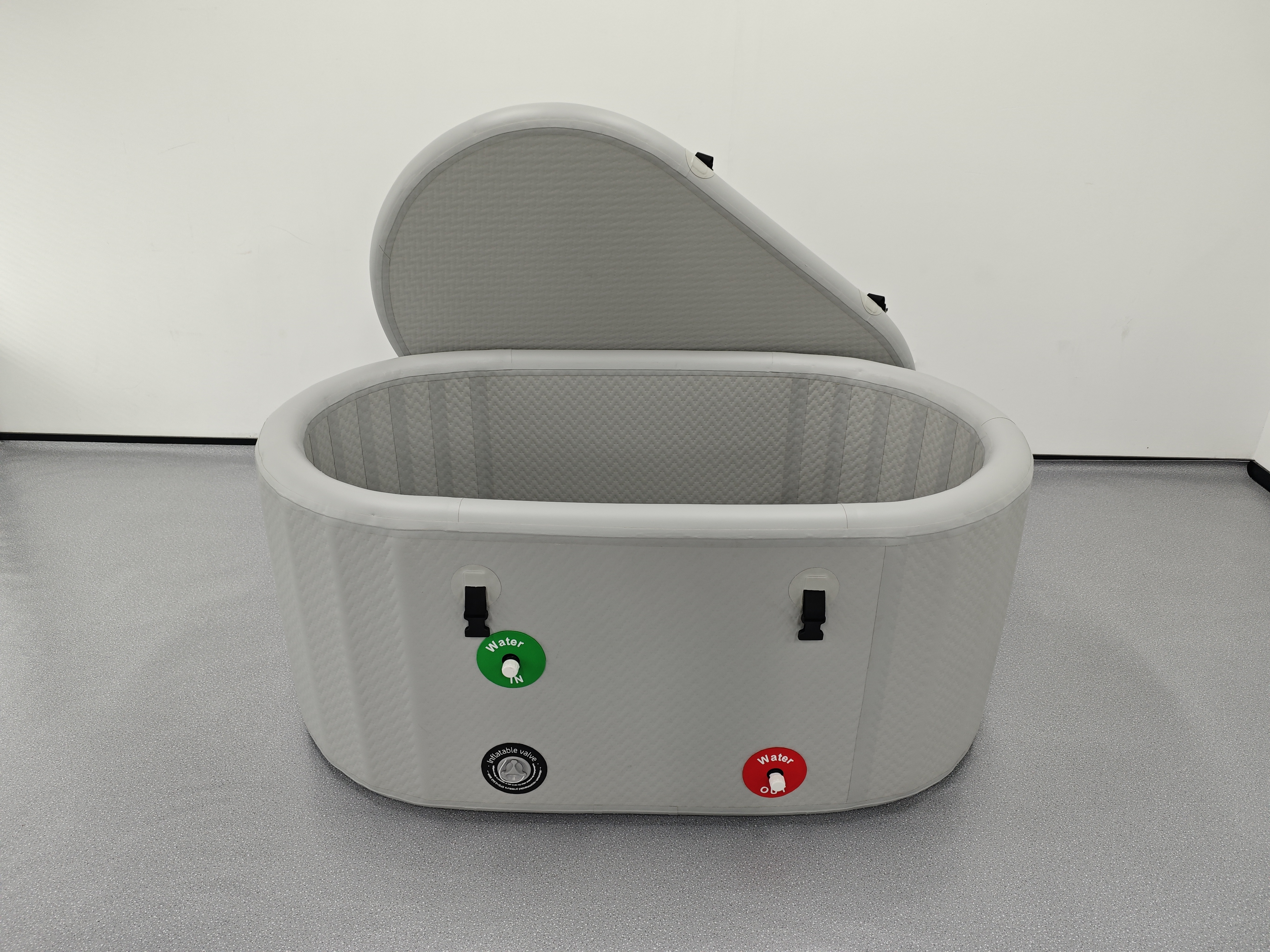 OEM High Quality Inflatable Portable Ice Bath Tub Outdoor Indoor Cold Plunge with Sports Recover 5