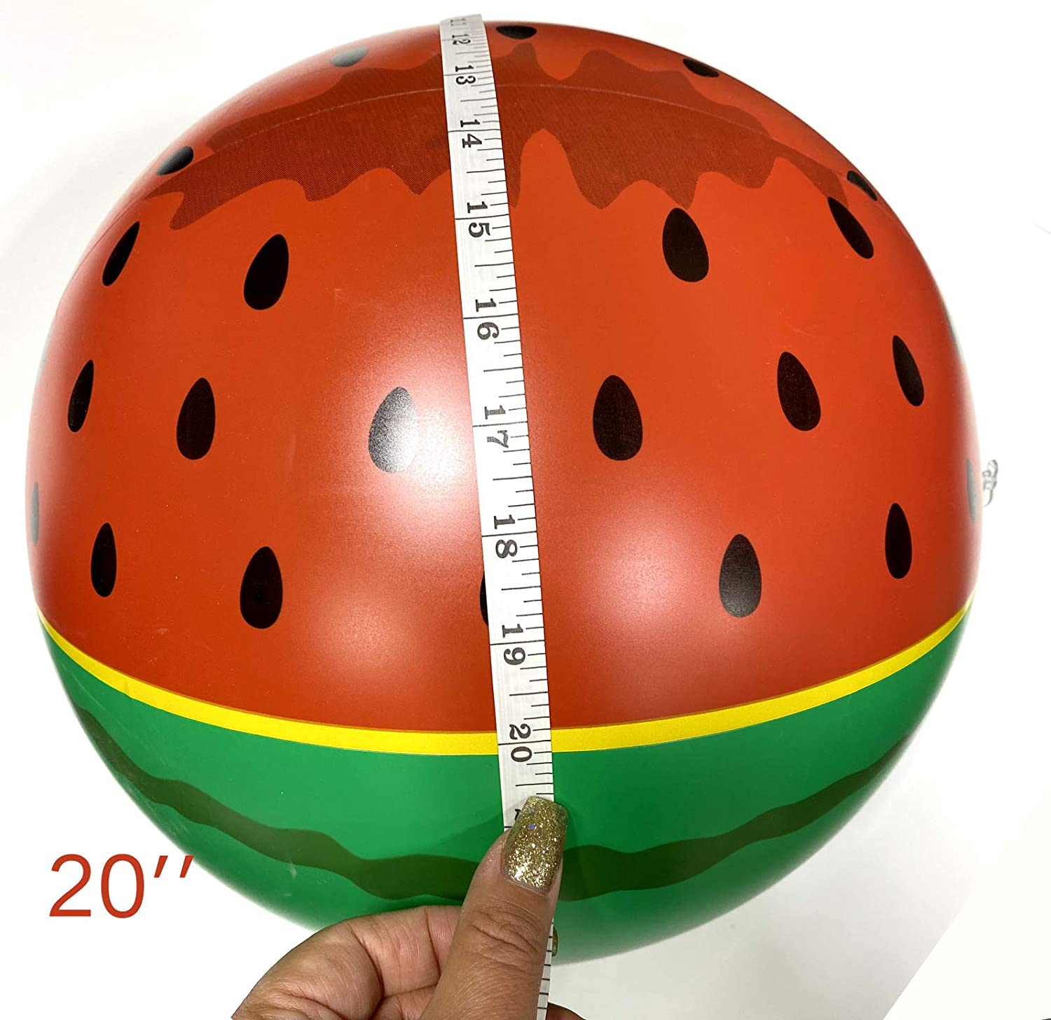 Customized popular pvc inflatable ball watermelons 5