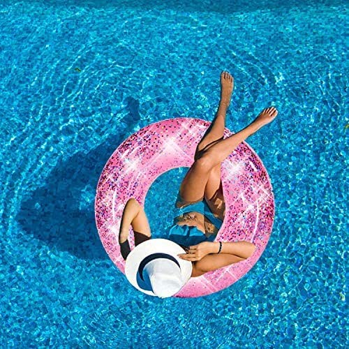 Beach Party Decoration Swim Rings for Kids Adults Pool Swimming Ring Inflatable Float Raft Water Swim Tube 6