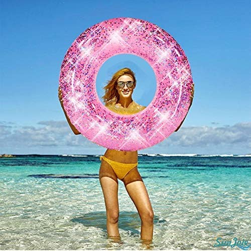 Beach Party Decoration Swim Rings for Kids Adults Pool Swimming Ring Inflatable Float Raft Water Swim Tube 4
