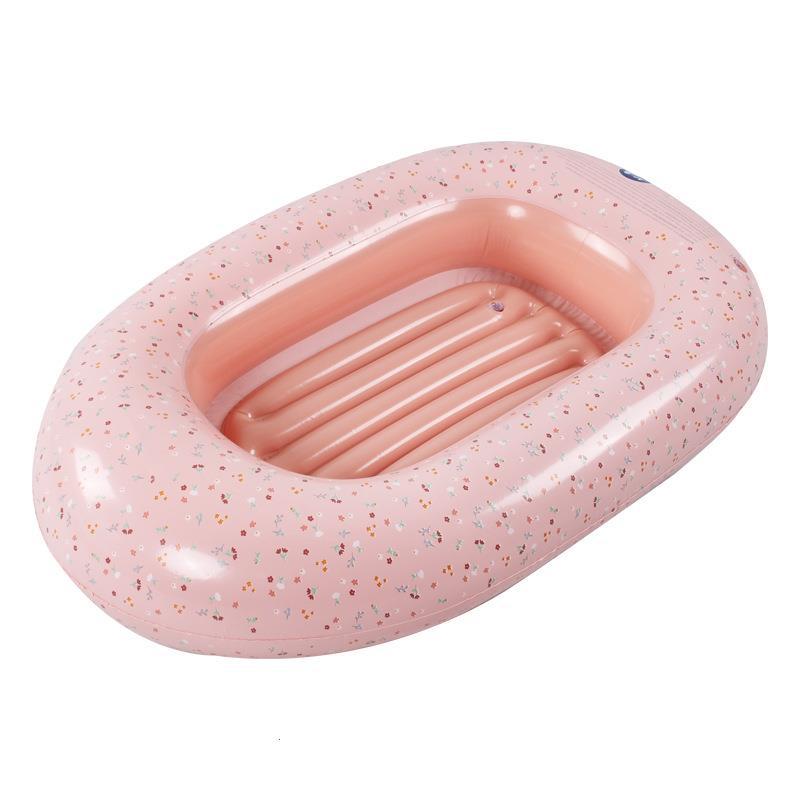 Cross-border hot selling children's inflatable boat pink water kayak sitting swimming inflatable boat water inflatable toy 2