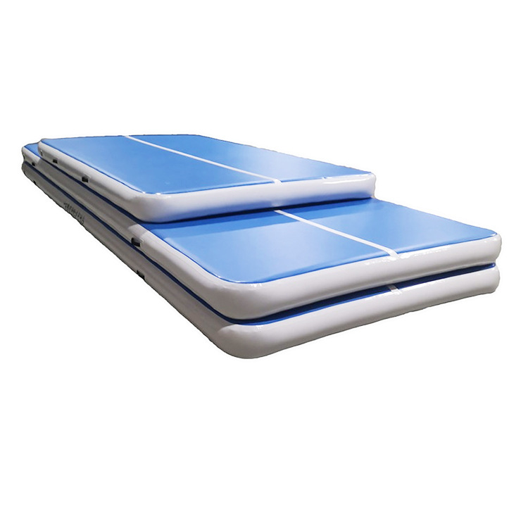 Colchoneta de pista de aire, colchoneta de yoga inflable, pista de aire inflable para gimnasia, colchonetas de gimnasio para entrenamiento en casa, suelo de pista de aire inflable 3