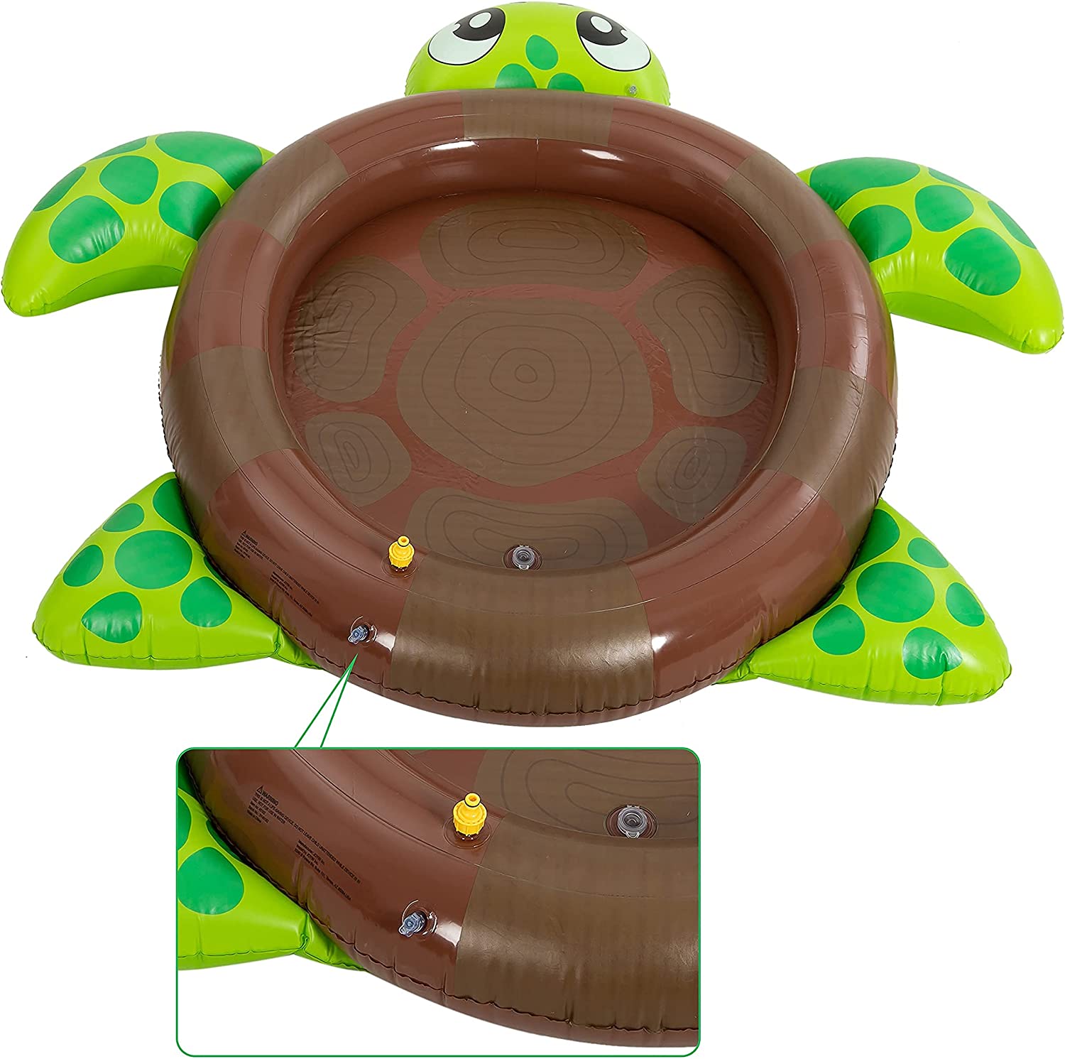 Outdoor Garden Splash Sprinkler Pad Inflatable Water Play Mat Toy Lawn Pvc Swimming Float Lake Water Air Mattresses Playpool Toy 7