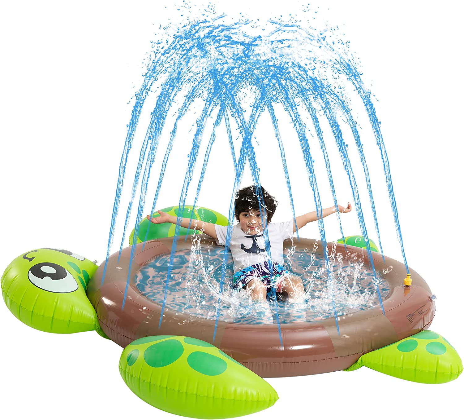Outdoor Garden Splash Sprinkler Pad Inflatable Water Play Mat Toy Lawn Pvc Swimming Float Lake Water Air Mattresses Playpool Toy 2