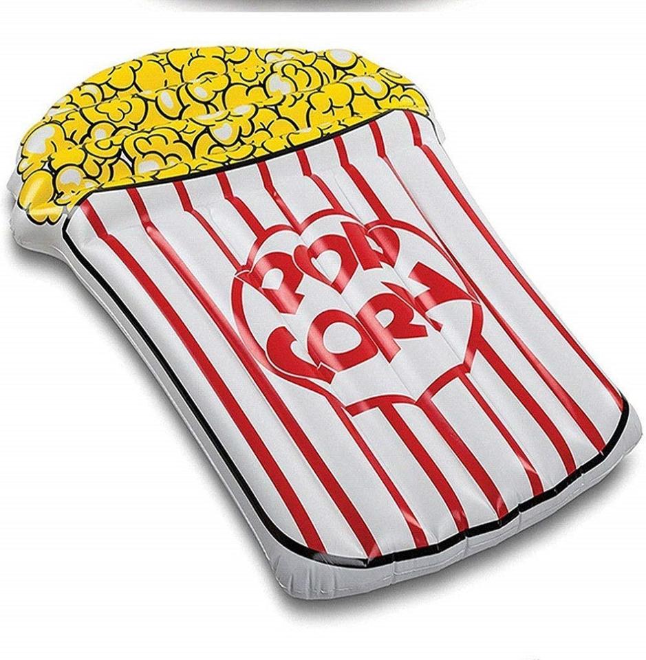 Durable Pvc Holiday Beach Water Float Mattress Inflatable Popcorn Pool Float 5