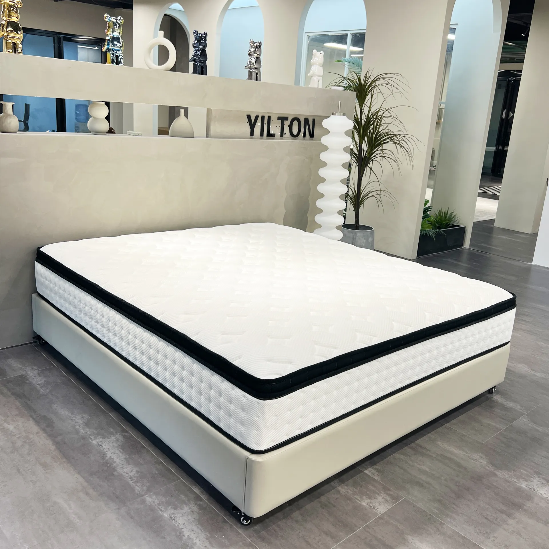 Luxury Queen Mattress Company for Home20 Feet Container(roughly 150pcs for Queen Size) 2