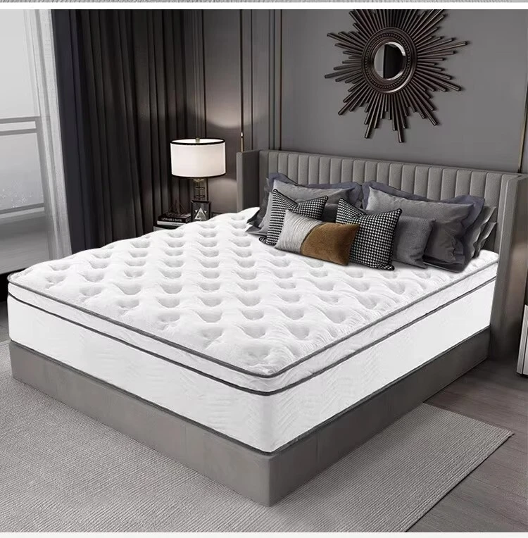 Traagschuim Pocket Spring Hotel Bed Matras Fabrikanten in China Soft Sleep Matras in een doos goedkope matrasrol in-H036 1