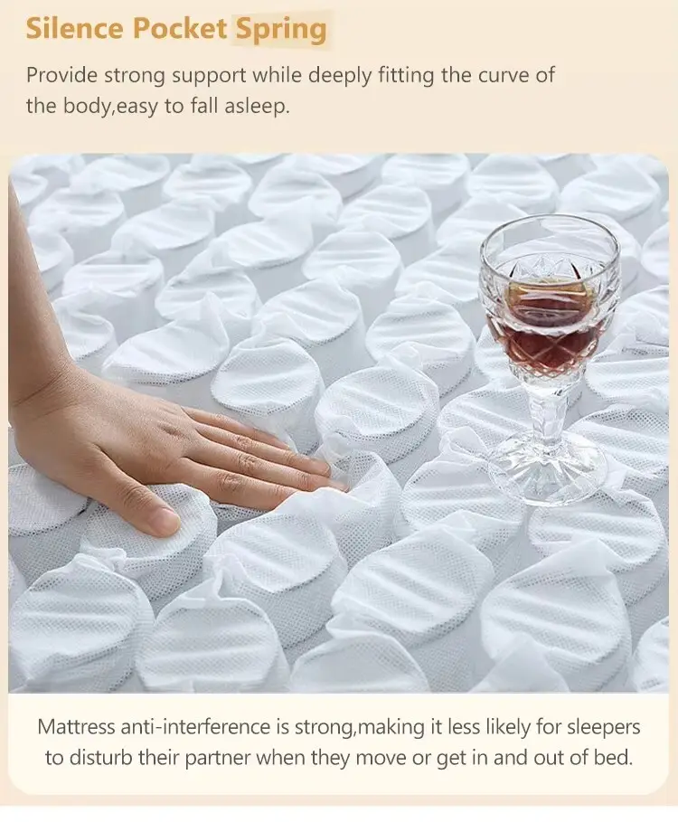 Memory Foam Sprung Mattress with Custom Services 10