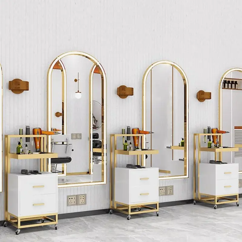 Qualityhair Salon Trolley Fast Delivery Accept Customized Logo Synthetic Leather 7