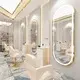 Yoopin Cosmetics Table with Mirror Glass Cosmetics Table with Mirrorlatest Design 2