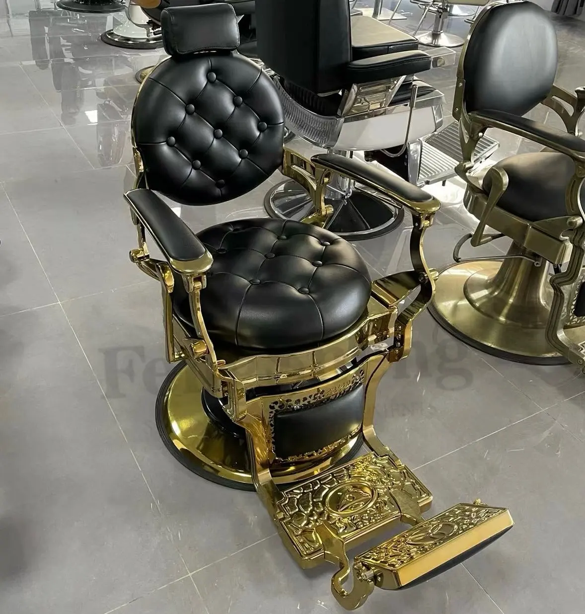 Beauty Parlour Chair Best Factory Price Barber Chairlatest Design 4
