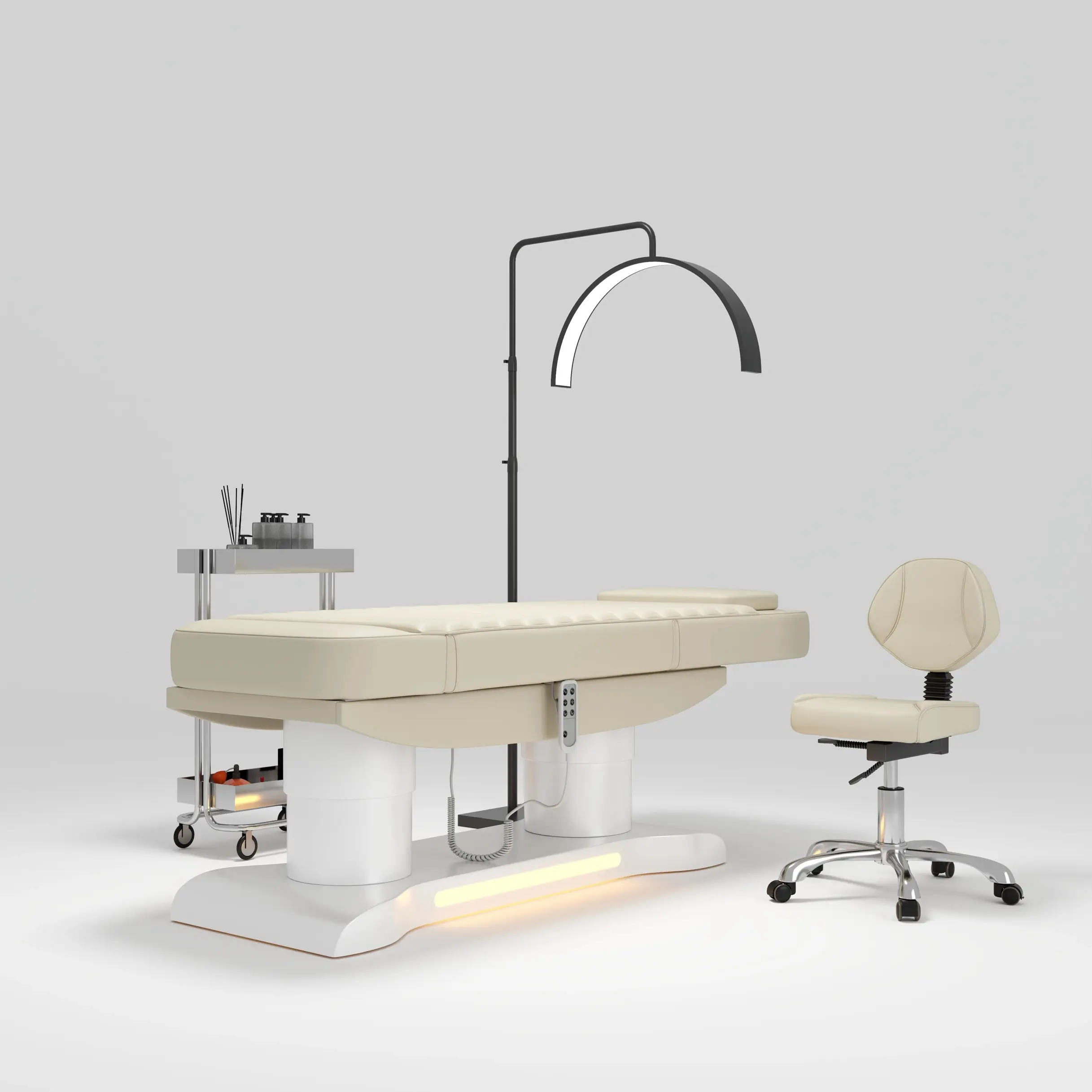 Salon Equipment Suppliers for Wholesale 3/4 Electric Massage Facial Bedelegant 5