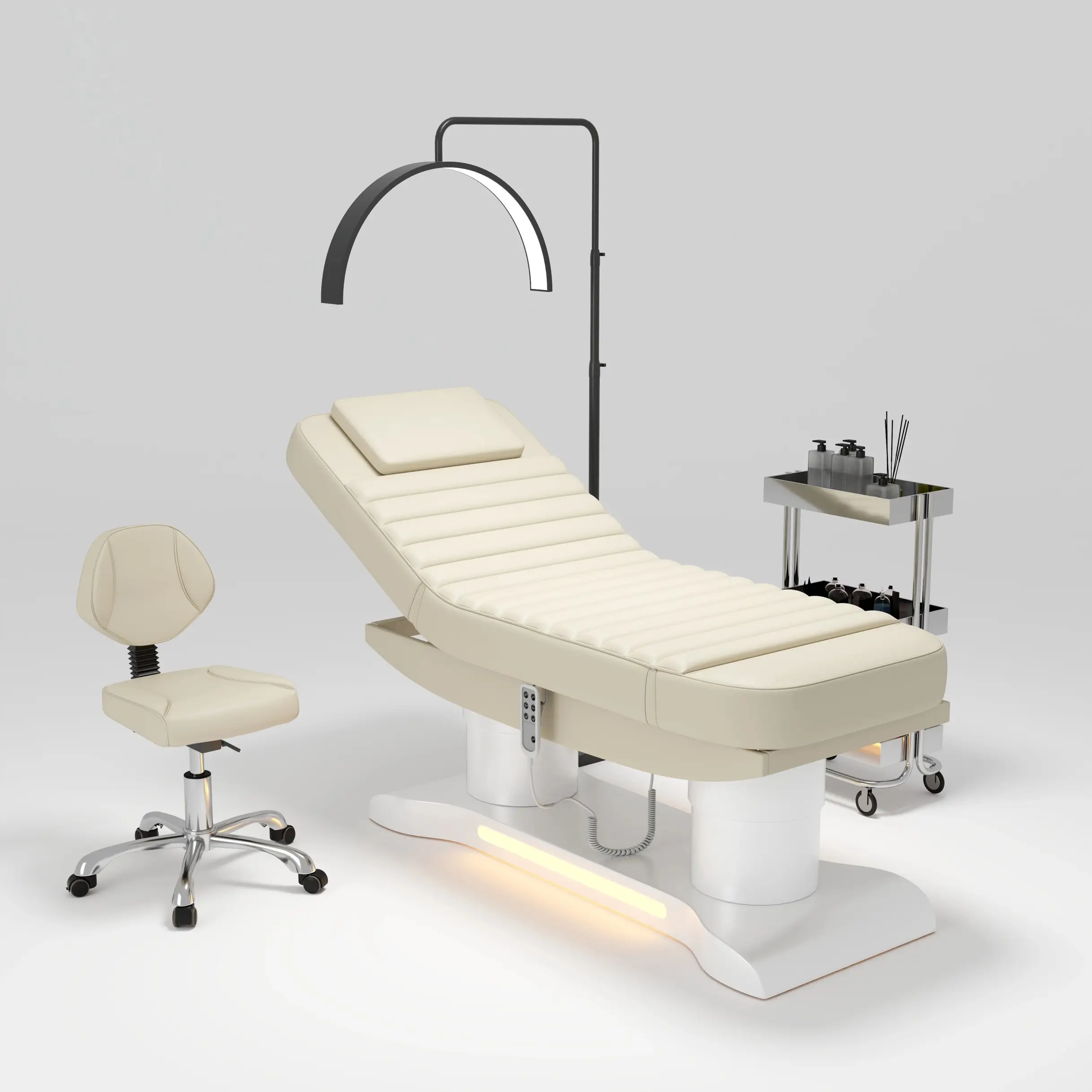 Salon Equipment Suppliers for Wholesale 3/4 Electric Massage Facial Bedelegant 6