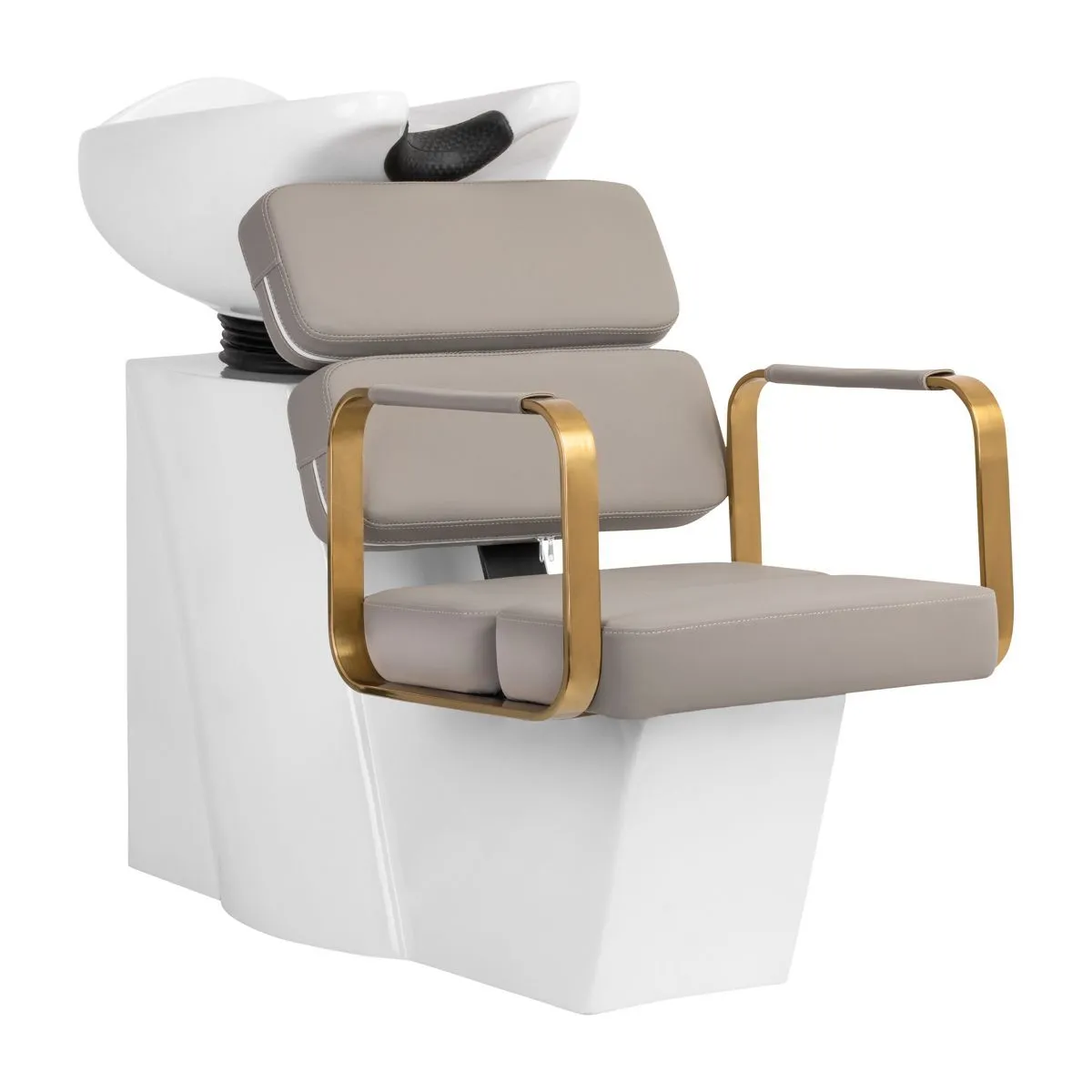 Muebles desmontables del salón de la cama del champú del taburete del barbero de la silla del champú de la peluquería del nuevo diseño 2023 1
