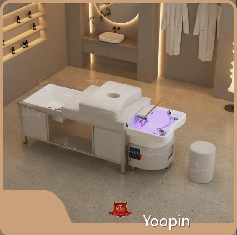 Yoopin Shampoo Beds for Sale Synthetic Leatherdesign 1
