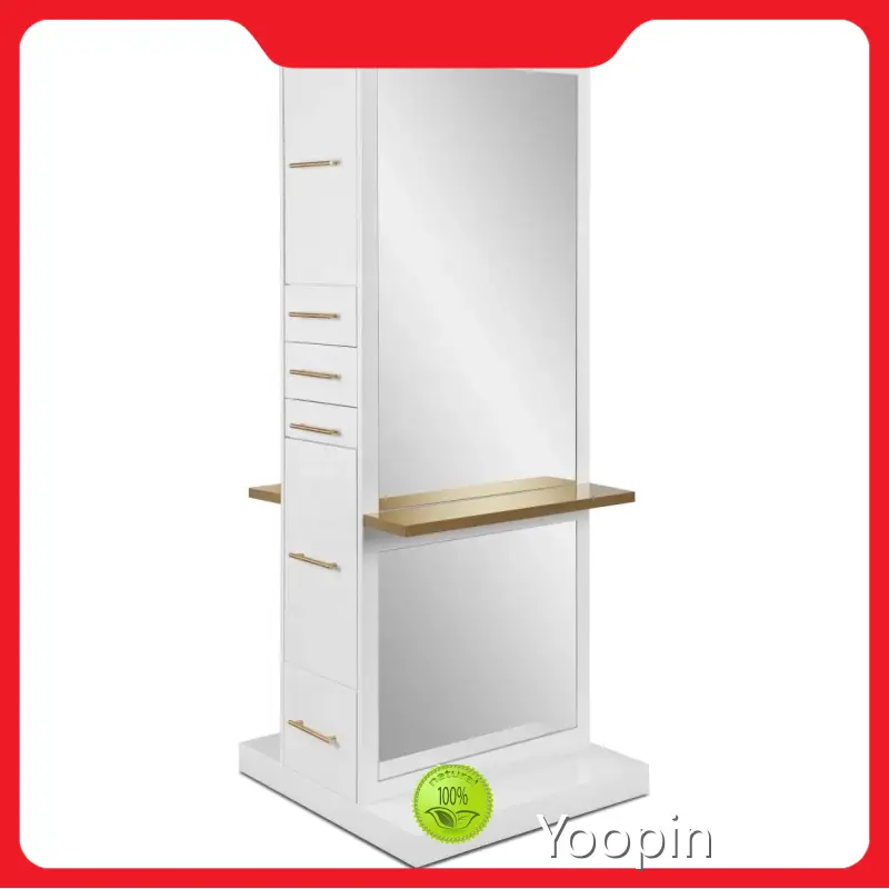 Furniture Beauty Parlour Mirror Styling Station Modernsupply 1