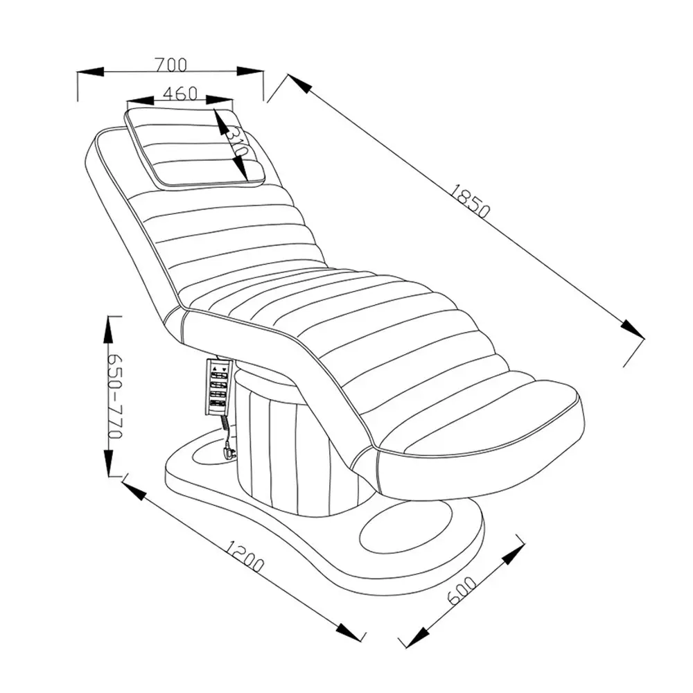 Quality Salon Beauty Bed Bulk Production 3