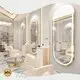 Yoopin Cosmetics Table with Mirror Glass Cosmetics Table with Mirrorlatest Design 1