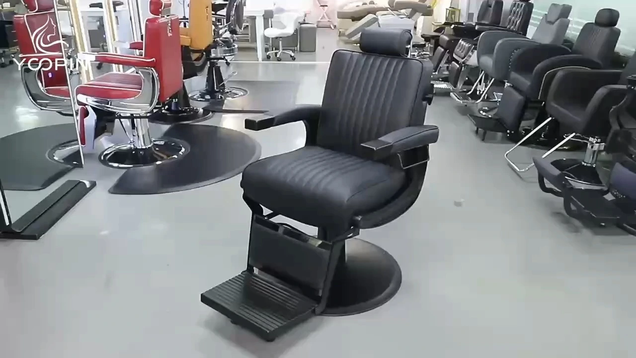 Feng Sheng legant Barber Chair Classic Design Salon Furniture White Leather Vintage Barber Chair Takara Belmont Barber Chair 1