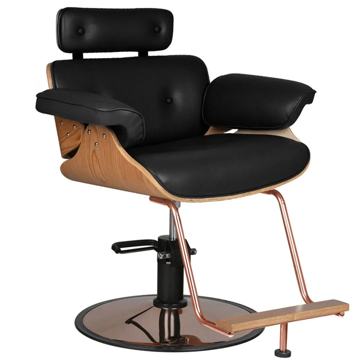 Feng Sheng Sillas de salón de Alta Calidad Silla de Peluquería Peluquería Fundas Antiguas Peluquería Silla de Peluquería Dorada 1