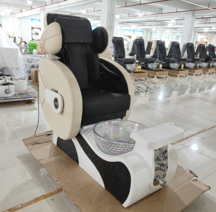 2025 Neow Styling Custom Modern Luxury Megnectic Bomba Resistencia de acetona Profesional Masaje eléctrico Masaje de uñas Beauty Salon Foot Spa Pedicura 1