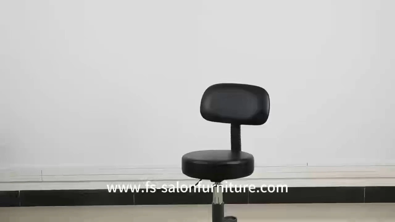 2025 New Luxury Rotating One-Piece Hairdressing Chair Large Work Stool Economical Barber Chair with High Comfort Beauty Equipment 1