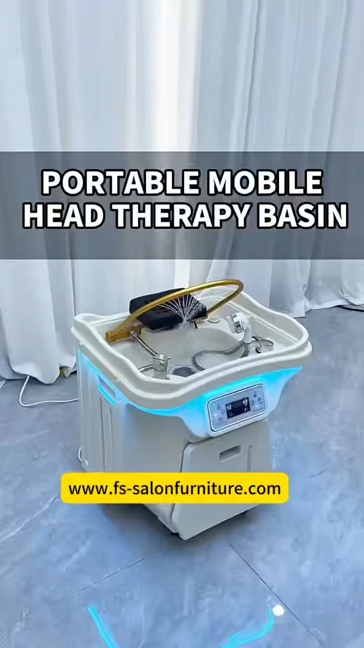 2026 New Portable Japanese Head Spa Water Therapy Thai Moden Massage Device Plastic Bowl Sink Hair Care and Styling Appliances for Beauty Salon 1