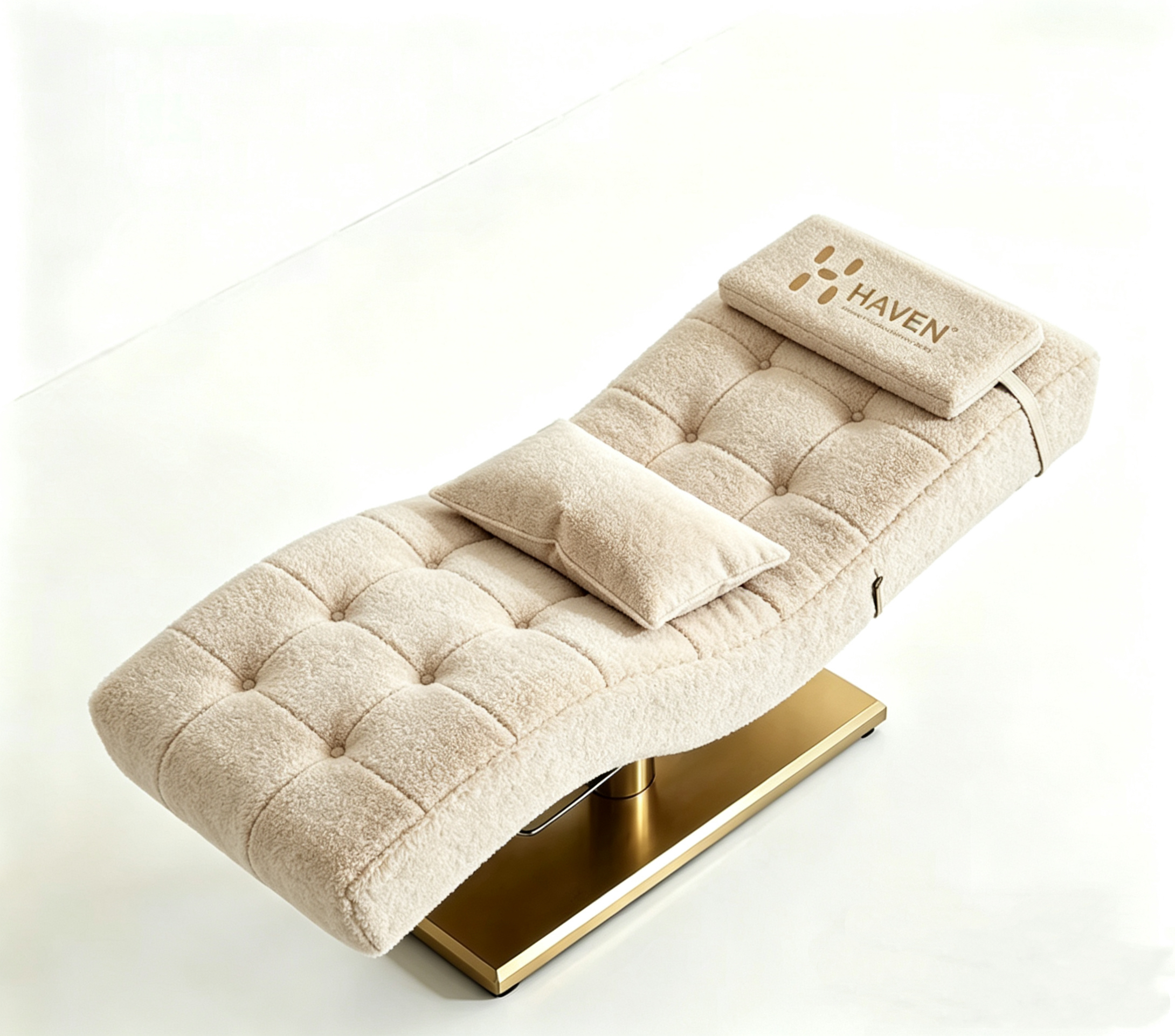 Luxury Eyelash Bed with Hydraulic Pump Elevate Your Salon  Premium  Adjustable Hydraulic Eyelash Bed with Stainless Steel Mechanism 1