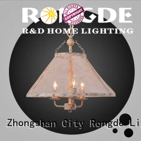 Rongde Custom iron pendant light Suppliers 1
