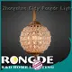 Rongde Top crystal wall lights company 1