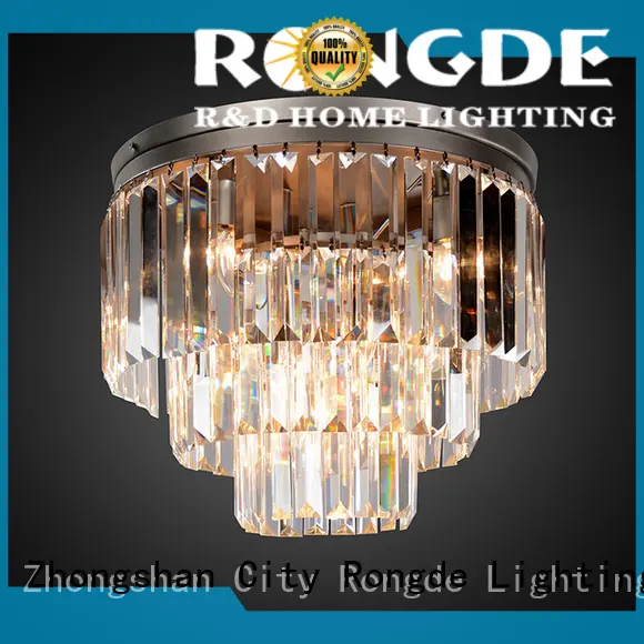 Rongde New light fixtures factory 1