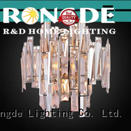 Rongde crystal wall lights for business 1