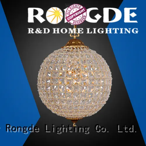 Rongde crystal chandelier factory 1