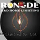 Rongde Best iron pendant lamp Suppliers 1