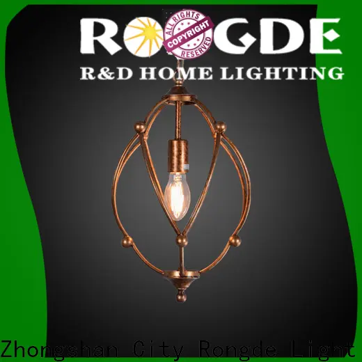 Rongde Custom iron pendant lamp Suppliers 1