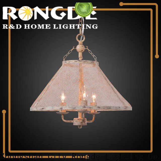 Rongde Custom iron chandelier company 1