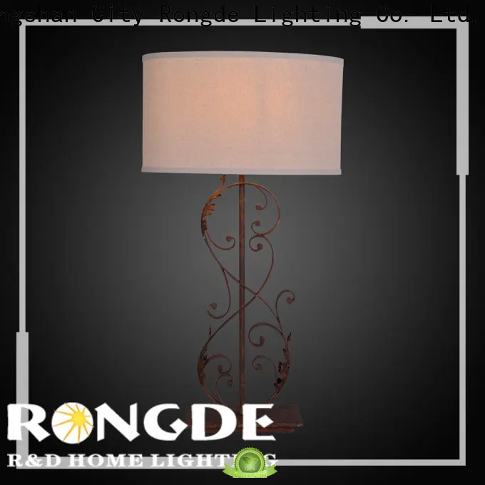 Rongde New iron table lamp Supply 1