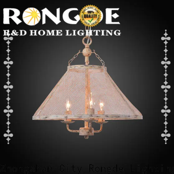 Rongde Custom iron pendant light factory 1