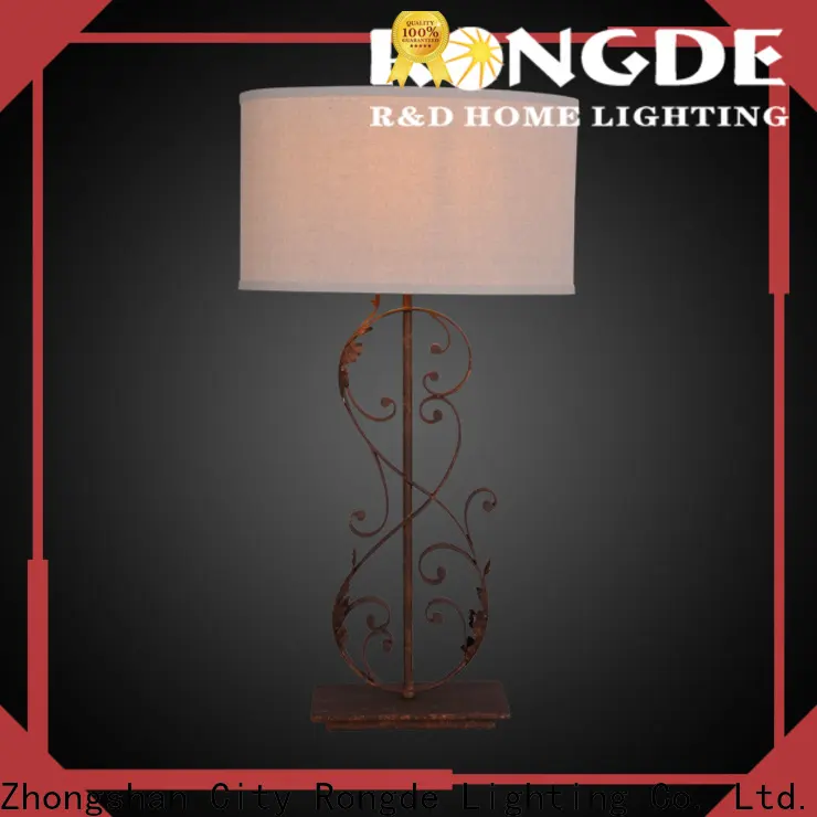Rongde Custom iron table lamp company 1