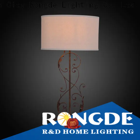 Rongde Custom iron table lamp Supply 1