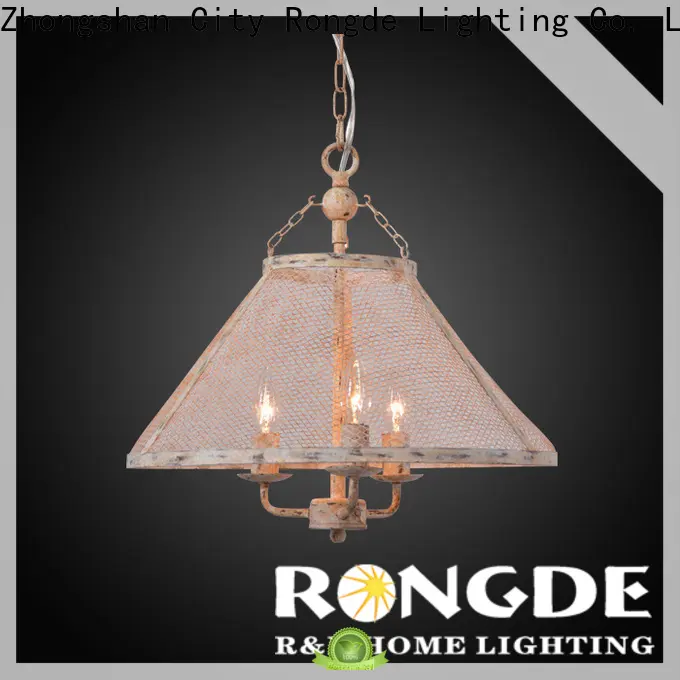 Rongde Top iron chandelier for business 1
