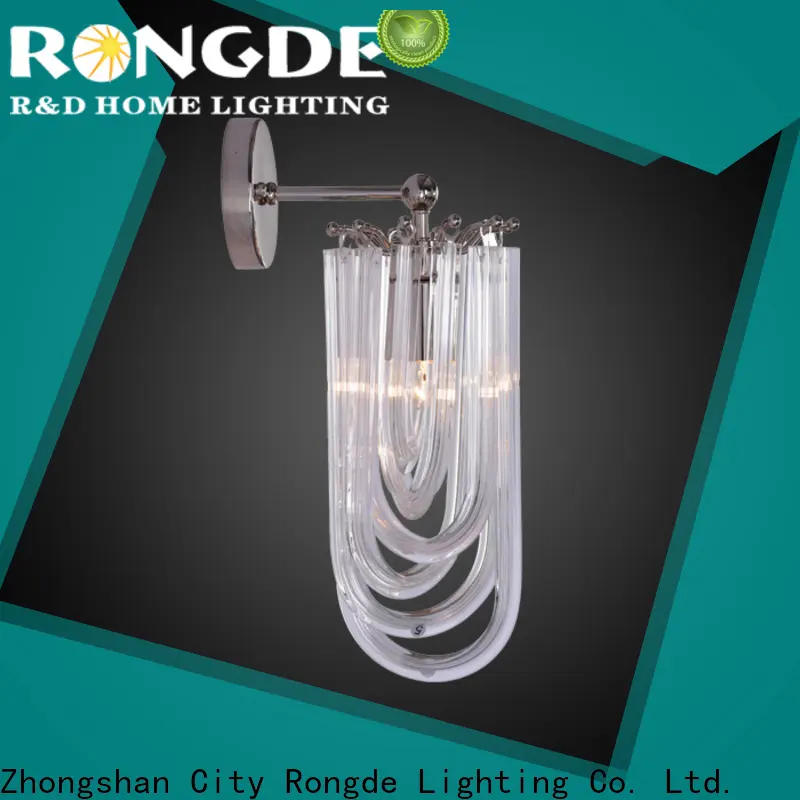 Rongde crystal wall lights for business1 1