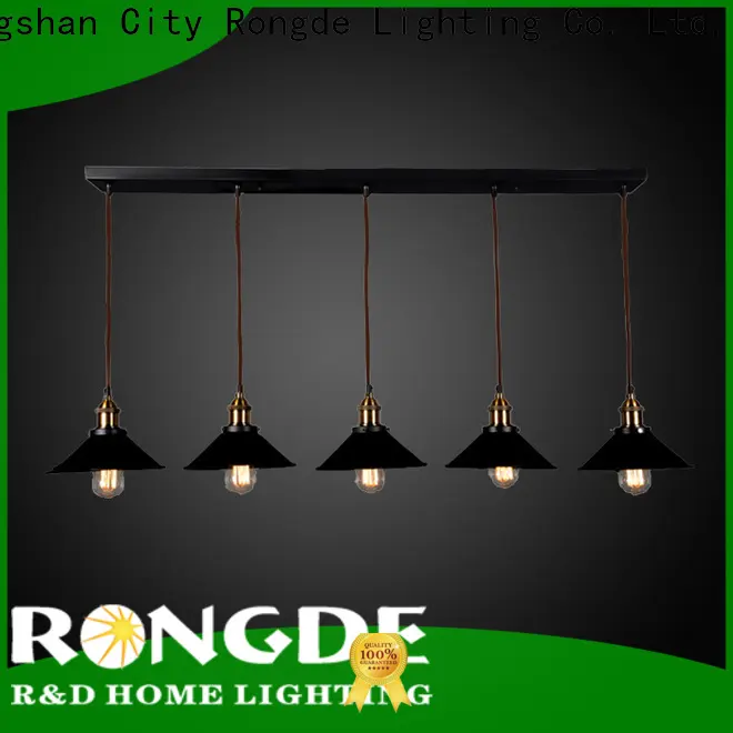 Rongde Latest light fixtures company1 1