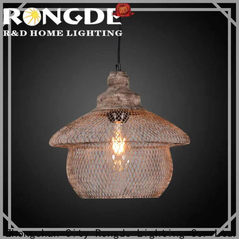 Rongde iron chandelier for business2 1