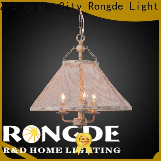 Rongde Latest iron pendant light Supply 1