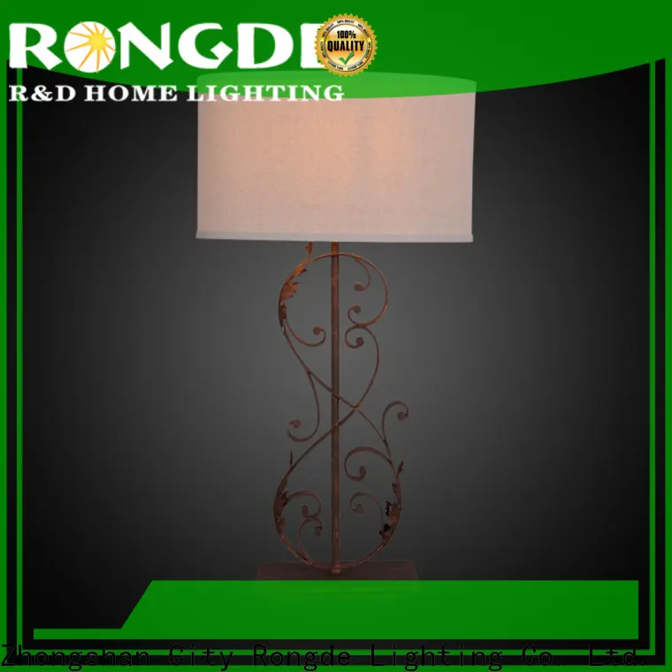 Rongde Best iron table lamp manufacturers 1