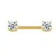 Eternal Metal 14k Gold Nipple Piercing Third Party Appraisal 14k Gold Nipple PiercingManufacturers 2