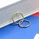 Latest14k Gold Lip Ring No Stone T/T 4