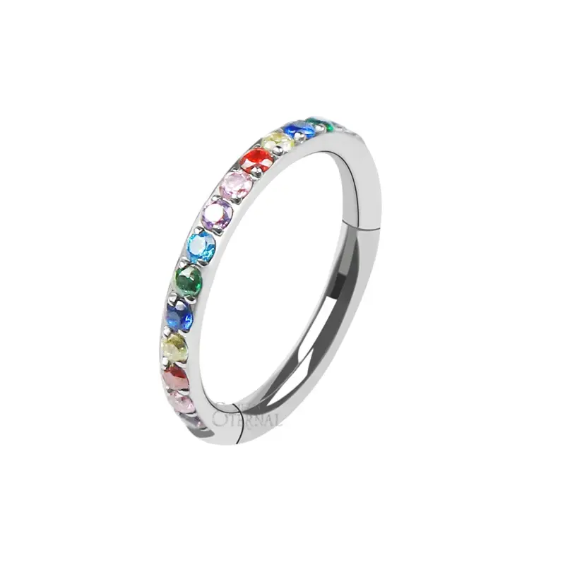 Body Piercing Jewelry Bulk Titanium Plated Thickness : 16G(1.2mm) Diameter:5/16 (8mm)Suppliers 3