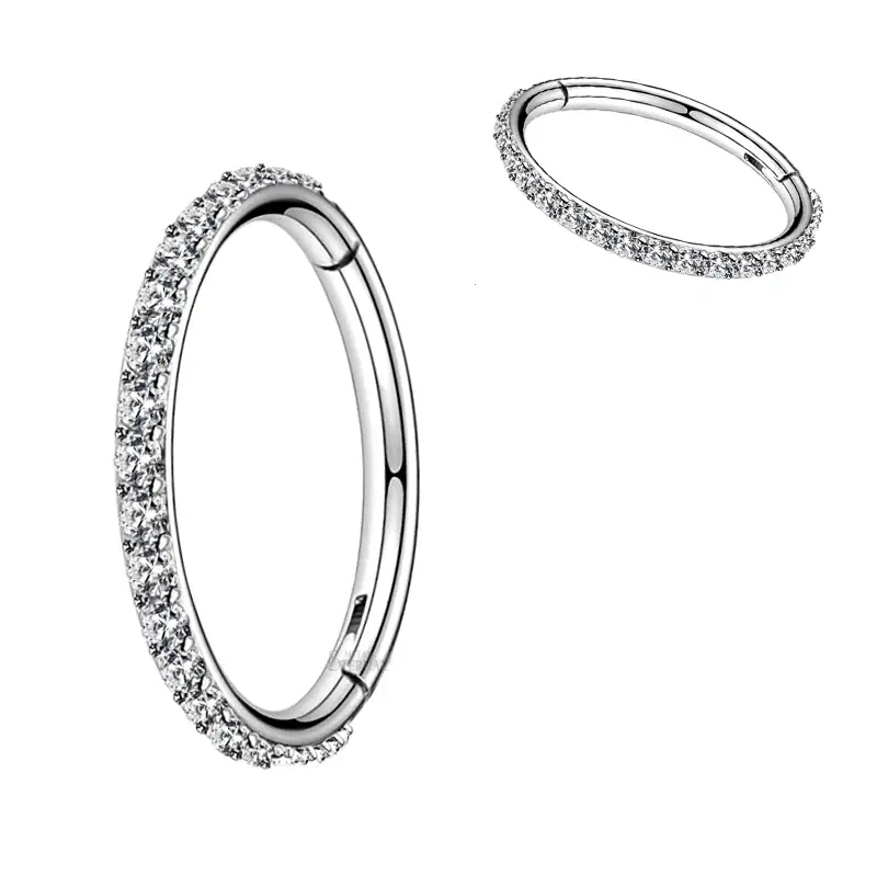 Body Piercing Jewelry Bulk Titanium Plated Thickness : 16G(1.2mm) Diameter:5/16 (8mm)Suppliers 2